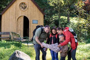 Spaß am Knappensteig Kinder mit der Knappenkarte