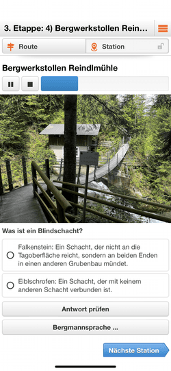 Ein Blick in die App Handy Sicht 2